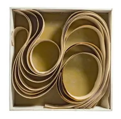 Ohne Titel by Leo Erb, 1960, Papierrelief, in Holzrahmen montiert, sold Jun 2017