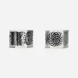 Cubos, set of two by Enzo Mari, c. 1965, resin, sold Aug 2023