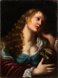 The Penitent Magdalene by Onorio Marinari, oil on canvas, sold Apr 2015