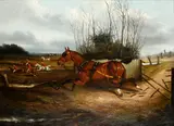 James Clark, The Runaway, oil on canvas
