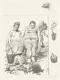 Sammler by Neo Rauch, 2006, Lithographie auf Hahnemühle-Velin, sold Jun 2016
