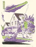 Mars by Neo Rauch, 2003, Farblithographie auf Bütten, sold Jun 2009