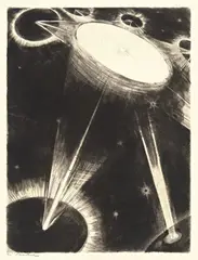 Die Schöpfung by Willy Jaeckel, 1920, Folge von 60 Radierungen mit Kaltnadel, jeweils auf van-Gelder-Bütten, sold Nov 2008