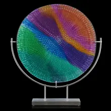 Disc on stand by Gary Beecham, sold May 2018