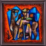 Karl Drerup, Untitled plaque along