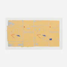 Untitled (MacIntosh) by Jordan Wolfson, 2008, screenprint in colors, sold Aug 2023