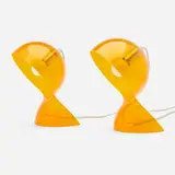 Table lamps, pair by Vico Magistretti, c. 2010, acrylic, sold Aug 2023