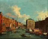 View of the Doge's Palace, Venice by Francesco Guardi, oil on canvas, sold Apr 2015
