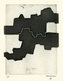 Gezna III by Eduardo Chillida, 1969, Aquatinta auf Papier, sold Jun 2010