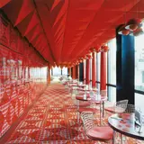 Spiegelkantine Hamburg III by Candida Höfer, 2000, C-Print, sold May 2011
