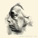 Selbstbildnis im Profil by Käthe Kollwitz, 1927, Lithographie auf dünnem China-Bütten, sold Nov 2010