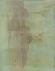 Untitled by Erwin Bohatsch, 1993, oil on canvas; unframed, sold Oct 2026