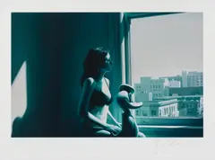 Gottfried Helnwein, Indian Summer, print; framed