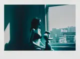 Indian Summer by Gottfried Helnwein, print; framed, sold Oct 2026