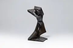 Oskar Höfinger, Stehende Figur, 1984, bronze