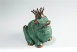 Froschkönig by Gottfried Kumpf, 1998, bronze, sold Oct 2026