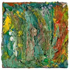 Untitled by Nikolaus Moser, 2025, oil on canvas; unframed, sold Oct 2026