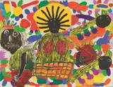 Peter Pongratz, Idylle, 2009, acrylic on canvas; unframed