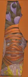 Fragment des Gemäldes "Ein Versteck by Wolfgang Hutter, 1975, oil on paper on wood fibre board; framed, sold Oct 2026