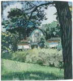 In Oberwaltersdorf by Broncia Koller-Pinell, 1900-1910, oil on paper; framed, sold Oct 2026