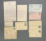 Mixed lot of 11 pieces, correspondence to Julius Nilius by Varia Geschichte, 12° - 8°, sold Oct 2026