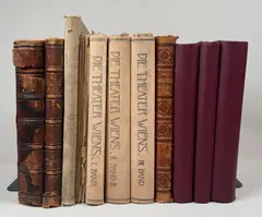 Die Theater Wiens, Die Theater Wiens. Texts by Oscar Teuber and Alexander von Weilen (12 volumes incl. 1 supplement)