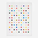 Untitled poster by Damien Hirst, c. 2000, offset lithograph, sold Aug 2023