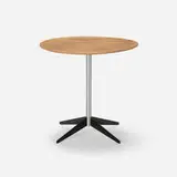 Tray table by George Nelson & Associates, c.1955, ash plywood, chrome-plated steel, enameled steel, sold Aug 2023