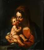 The Madonna and Child by Carlo Maratta, oil on panel, sold Apr 2015