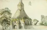 Anthony Devis, Cavenhope, near Plodden, Hereford, pencil