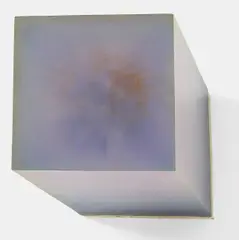 Ohne Titel by Herbert Hamák, 1996, Block aus Kunstharz und Pigment auf Leinwand, sold Dec 2012