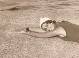 Renée Perle by Jacques Henri Lartigue, 1930, Vintage. Silbergelatineabzug, getont, sold May 2012
