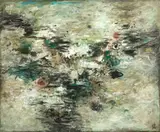 Ohne Titel by Rolf Cavael, Um 1963, Öl auf Leinwand, sold Nov 2012