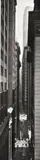 View of Exchange Place from Broadway, New York by Berenice Abbott, 1934, Späterer Silbergelatineabzug, sold May 2013