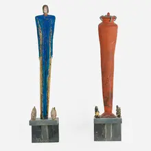 Wall-mounting sculpture by Robin Grebe, sold Jan 2018