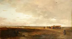 'Porchester' by James Webb, oil on panel, sold Feb 2015