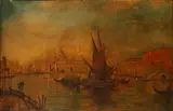 The Grand Canal, Venice by British School, oil on canvas,, sold Feb 2015