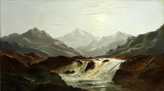 Glencoe by Charles Leslie, oil on canvas, offered Feb 2015