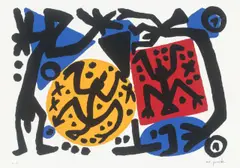 Perry Rhodan 1 by A. R. Penck, 1996, Farbserigrafie auf Bütten, sold May 2026