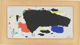 Willi Baumeister, Mo (Mo I), 1955, Farbserigrafie auf festem Papier