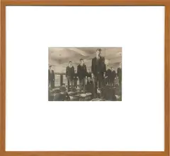 Zeitungsfoto 159 by Thomas Ruff, 1991, C-Print auf Kodak-Fotopapier, im Künstlerrahmen, sold Apr 2025