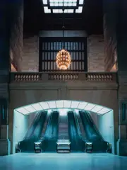 Grand Central Station by Dieter Rehm, 1995, Cibachrome-Abzug. Diasec, 2011, sold Dec 2024