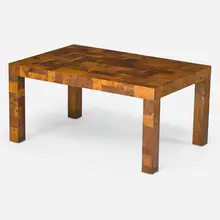 Cityscape dining table by Paul Evans, sold Jan 2018