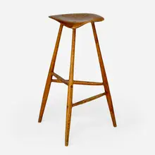 Stool by Wharton Esherick, sold Jan 2018
