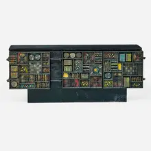 Sculpture Front cabinet by Paul Evans, sold Jan 2018