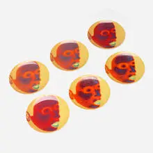 Set of six plates (from Editions for the Renaissance Society) by Ed Paschke, 1997, transfer-printed porcelain, sold Aug 2023