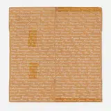 Untitled (wallpaper) by Kate Ericson and Mel Ziegler, screenprint on cardboard, sold Aug 2023