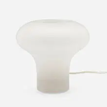 Table lamp by Angelo Mangiarotti, c. 1985, alabaster, sold Aug 2023