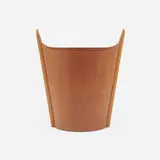 Wastepaper basket by Ltd. Norwood, c. 1965, teak, sold Aug 2023