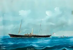 'Titania R.Y.S.' by Luigi Roberto, gouache, offered Feb 2015